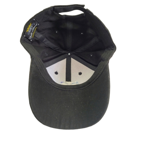 CSI Black with Blue & Purple Iron Cross and Flames Adjustable - Picture 8 of 9